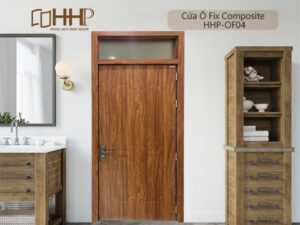 Cửa gỗ nhựa ô fix composite HHP-OF04